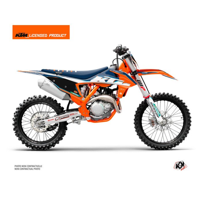 Kit Deco Moto Cross Origin-K22 KTM 150 SX Bleu