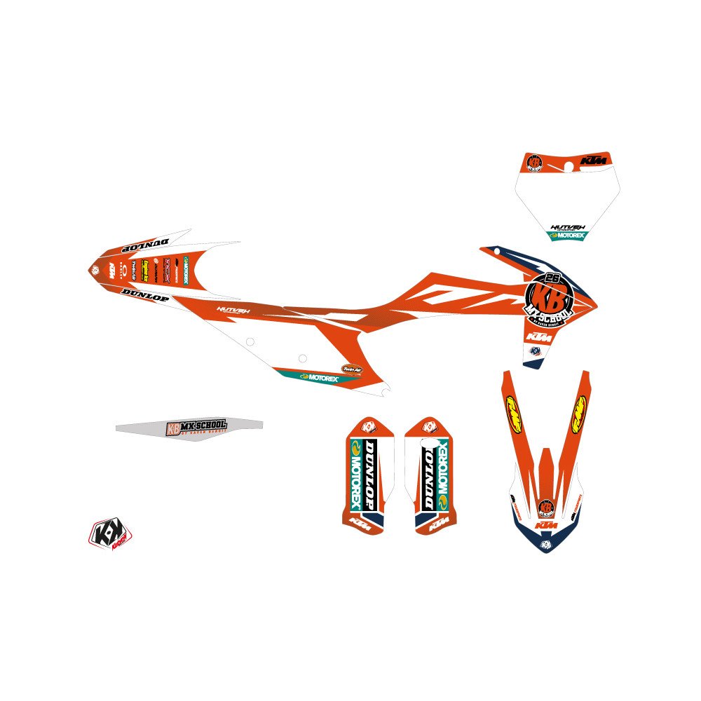 Kit Deco Moto Cross Replica KB26 2020 KTM 250 SX