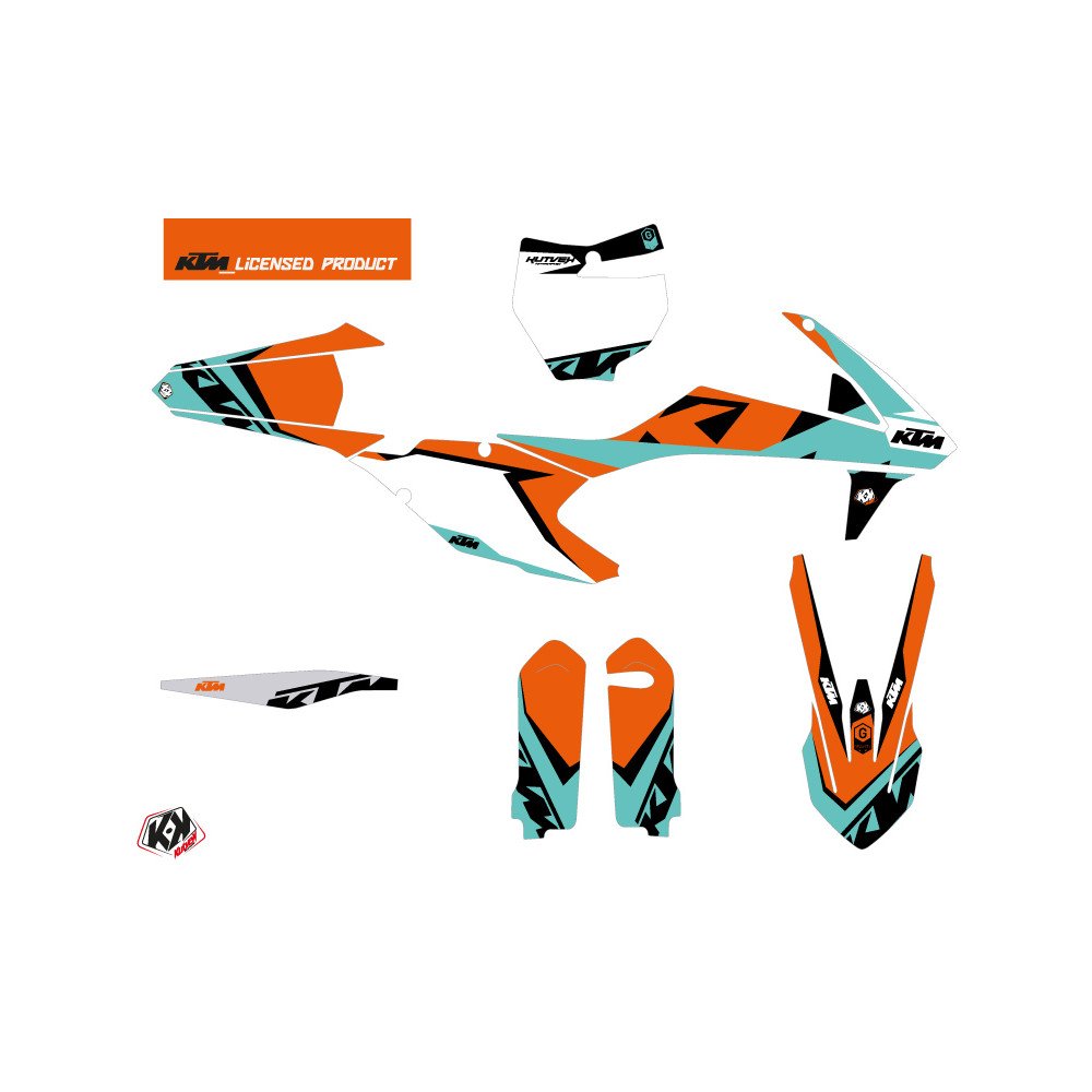 Kit Deco Moto Cross Gravity KTM 250 SX Vert