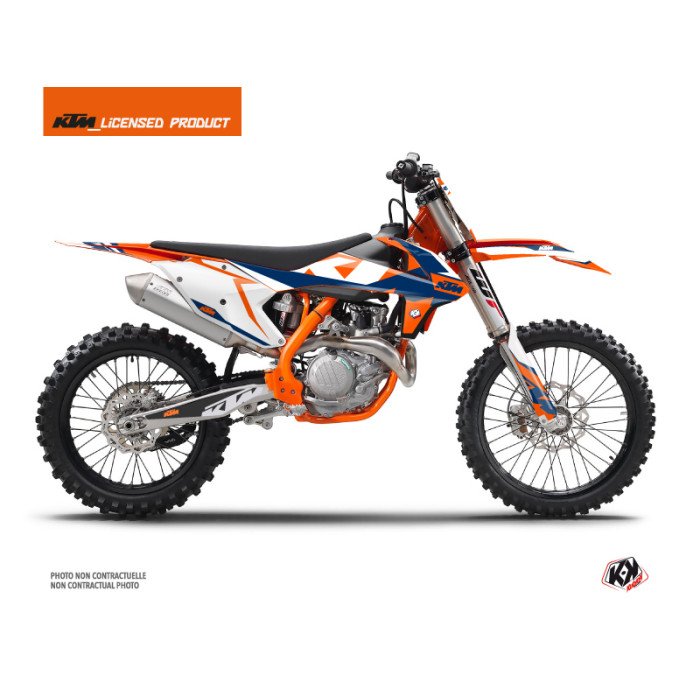 Kit Deco Moto Cross Gravity KTM 250 SX Bleu