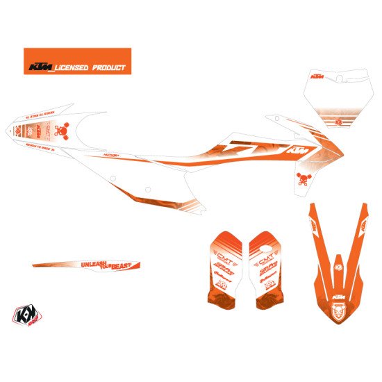 Kit Deco Moto Cross Replica Thomas Corsi 2020 KTM 250 SX Orange