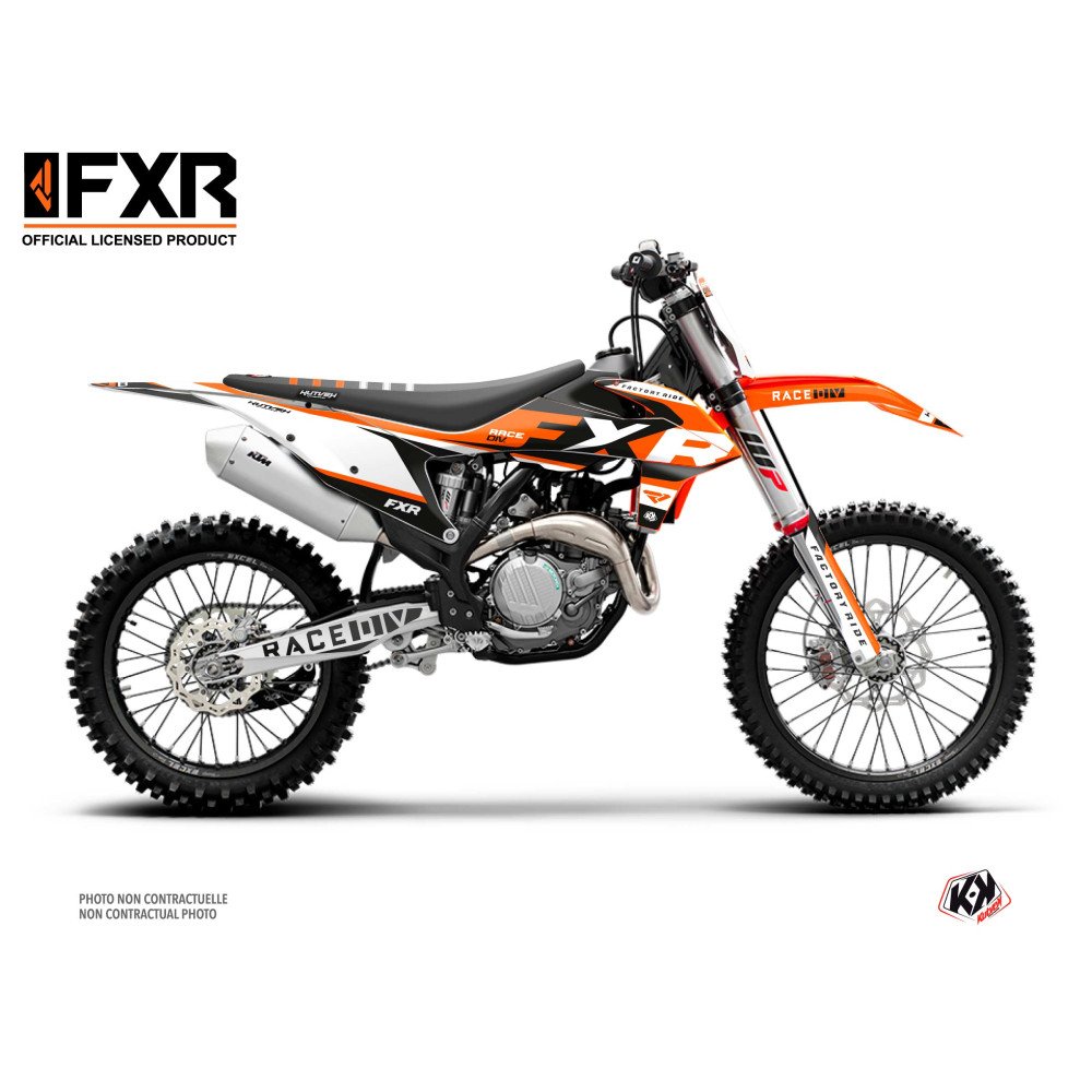 Kit Deco Moto Cross FXR N4 KTM 250 SX Orange
