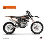 Kit Deco Moto Cross Rift KTM 250 SX Noir Orange