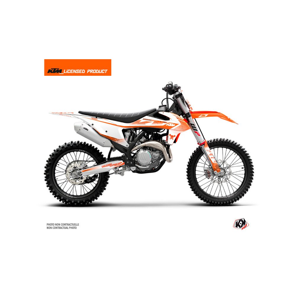 Kit Deco Moto Cross Replica Thomas Corsi 2020 KTM 250 SX Orange