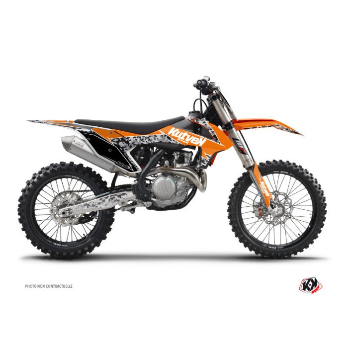 Kit Deco Moto Cross Predator KTM 250 SXF Orange