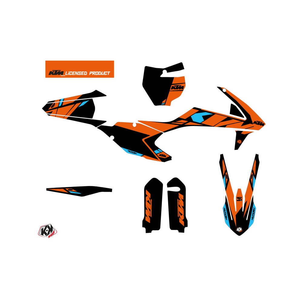 Kit Deco Moto Cross Reflex KTM 250 SXF Orange