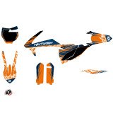 Kit Deco Moto Cross Eraser KTM 250 SXF Bleu Orange