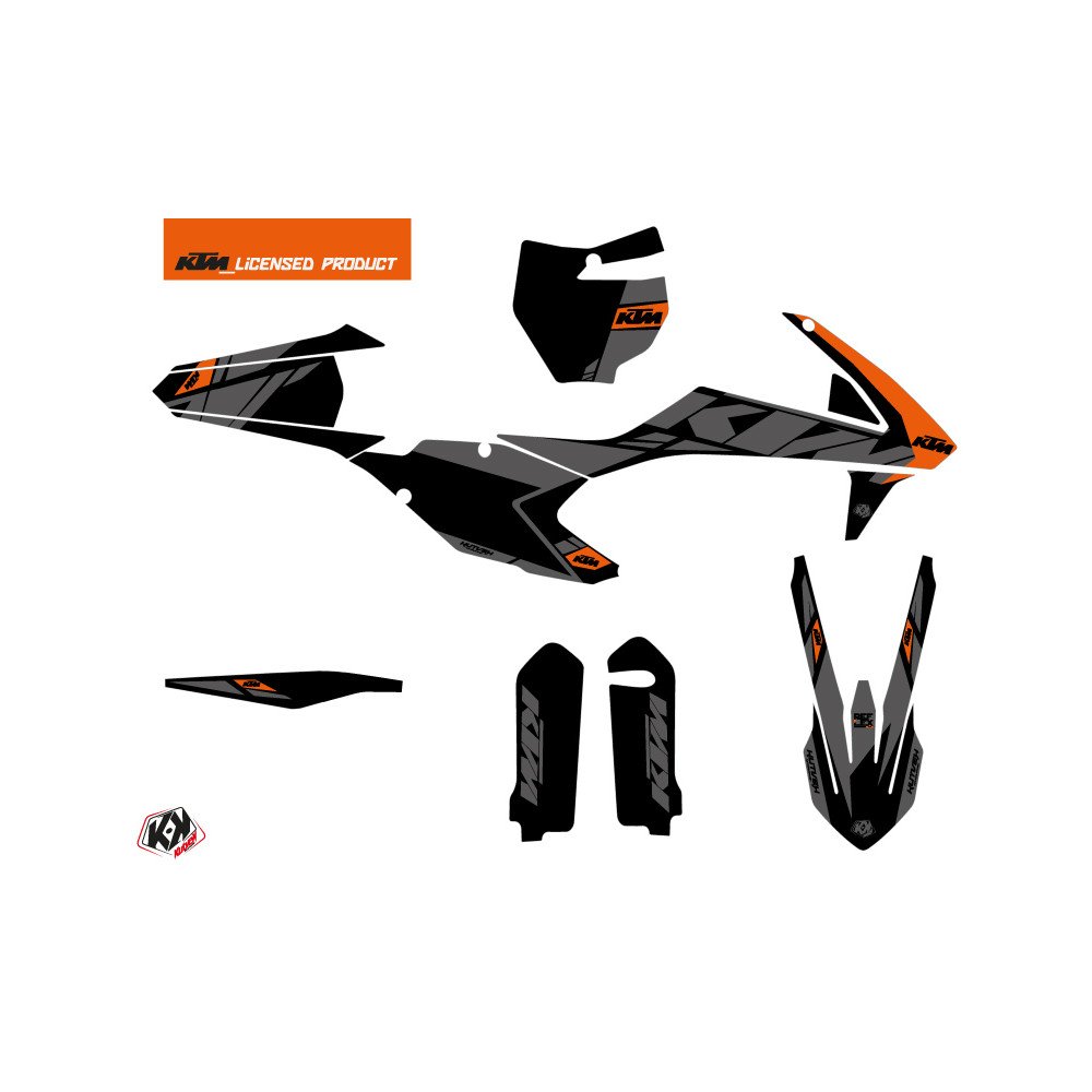 Kit Deco Moto Cross Reflex KTM 250 SXF Noir