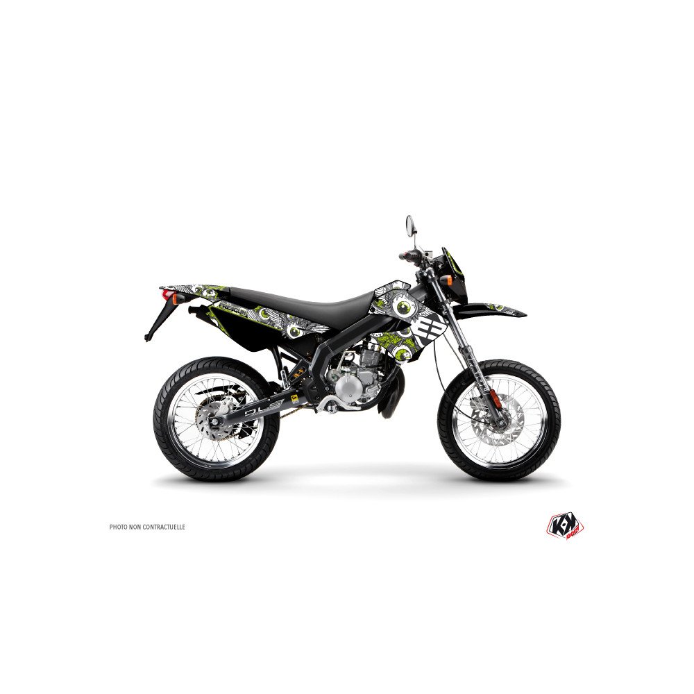Kit Deco 50cc Freegun Eyed Derbi DRD Xtreme Vert