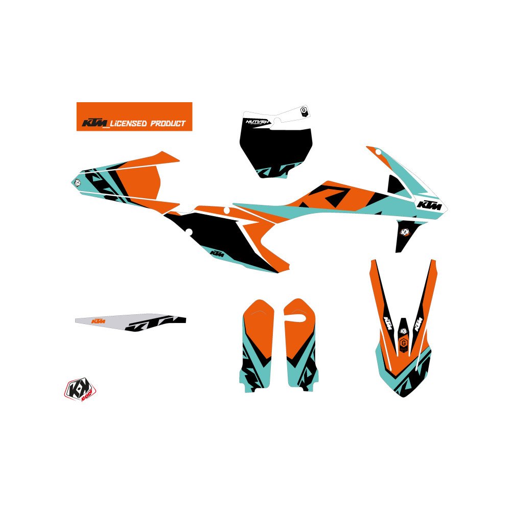 Kit Deco Moto Cross Gravity KTM 250 SXF Vert