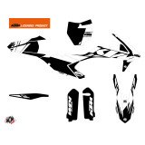 Kit Deco Moto Cross Reflex KTM 250 SXF Blanc