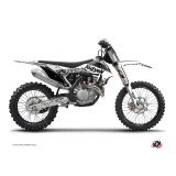 Kit Deco Moto Cross Predator KTM 250 SXF Blanc