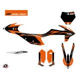 Kit Deco Moto Cross Trophy KTM 250 SXF Noir Orange