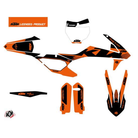 Kit Deco Moto Cross Retro KTM 350 SXF Orange