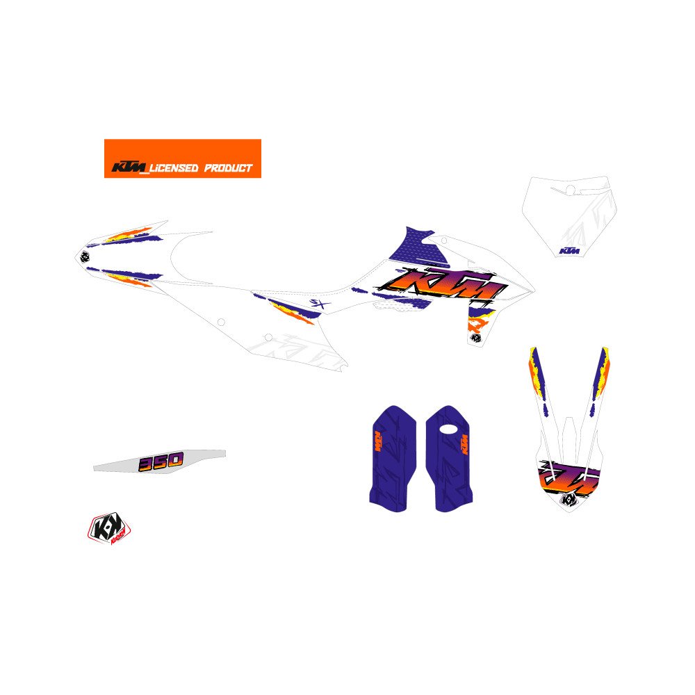 Kit Deco Moto Cross Memories KTM 350 SXF