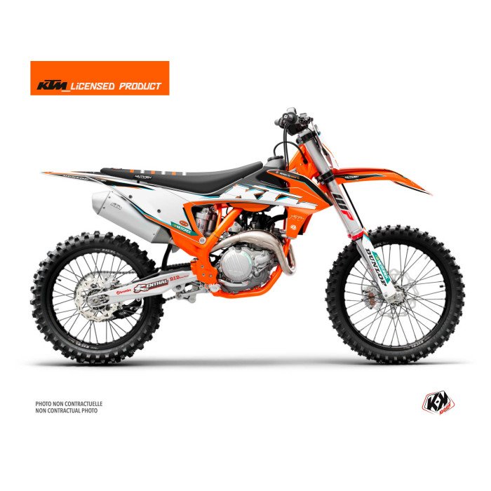 Kit Deco Moto Cross Origin-K22 KTM 350 SXF Noir