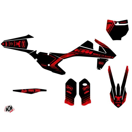 Kit Deco Moto Cross Replica Thomas Corsi 2019 KTM 450 SXF