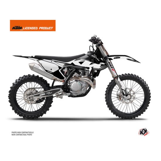 Kit Deco Moto Cross Retro KTM 450 SXF Noir