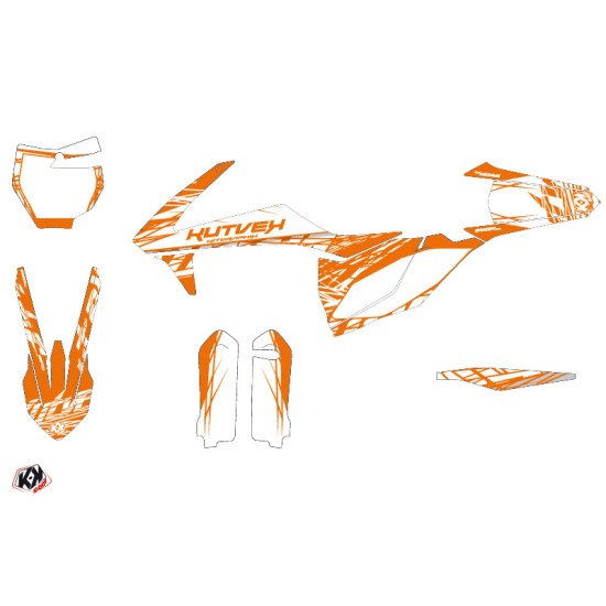 Kit Deco Moto Cross Eraser KTM 450 SXF Orange