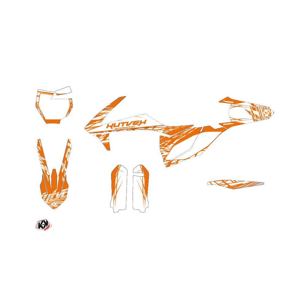 Kit Deco Moto Cross Eraser KTM 450 SXF Orange
