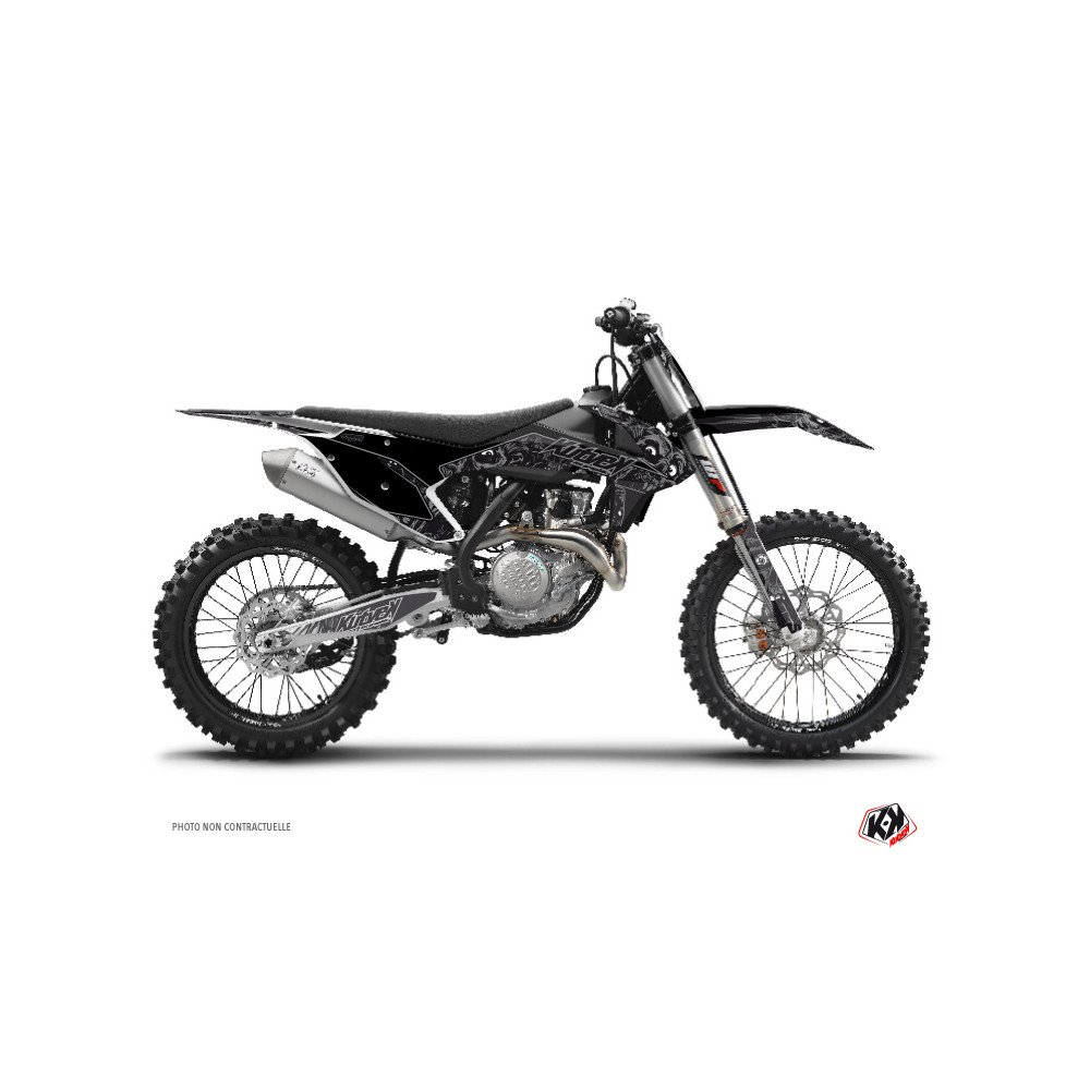 Kit Deco Moto Cross Zombies Dark KTM 450 SXF Noir