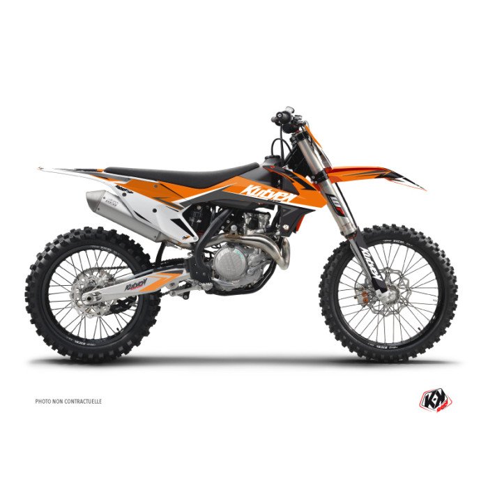 Kit Deco Moto Cross Stage KTM 450 SXF Orange