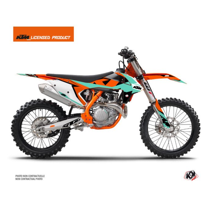 Kit Deco Moto Cross Gravity KTM 450 SXF Vert