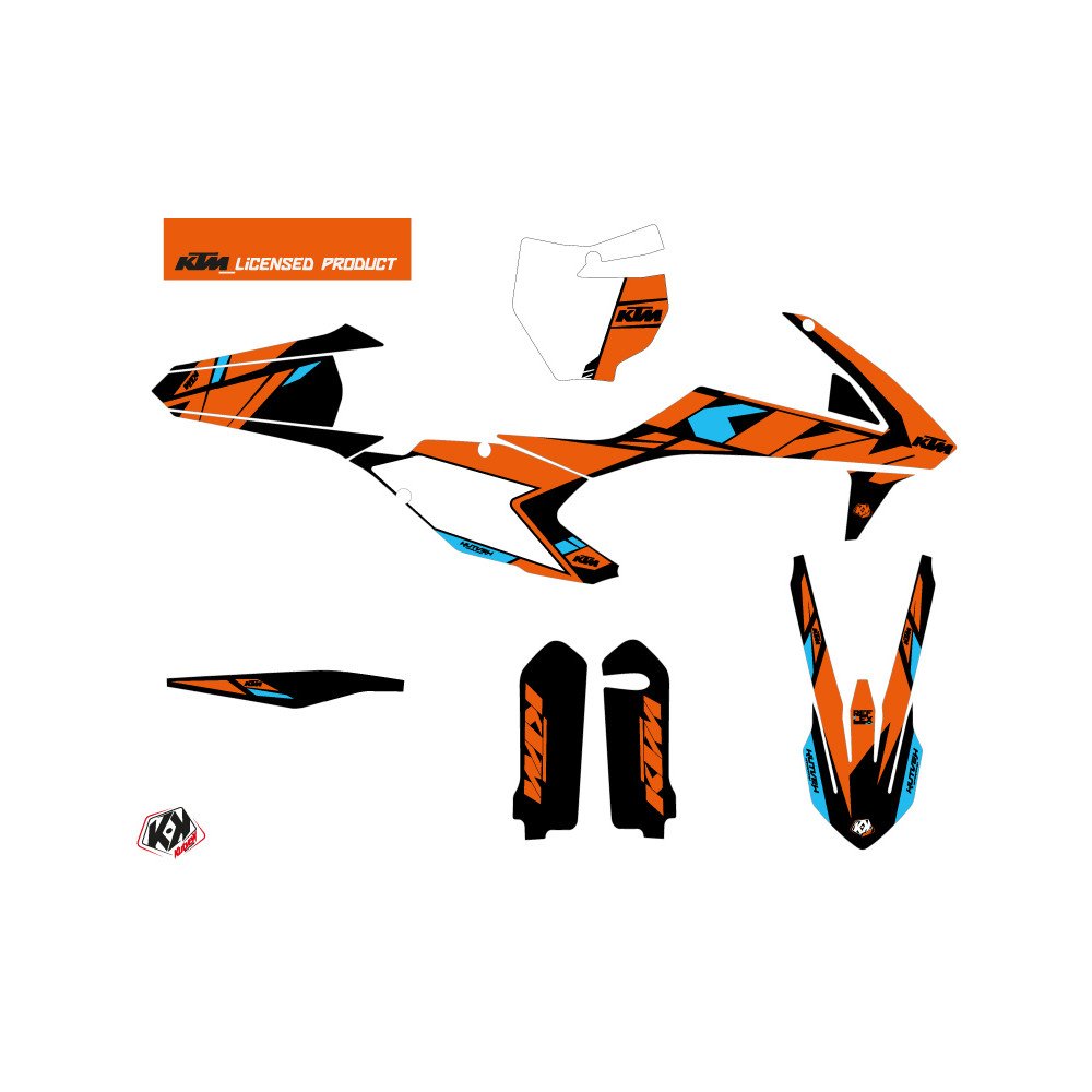 Kit Deco Moto Cross Reflex KTM 450 SXF Orange