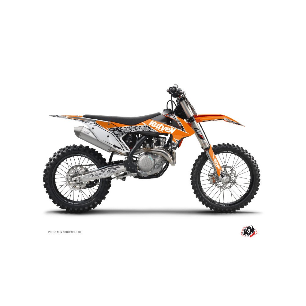 Kit Deco Moto Cross Predator KTM 450 SXF Orange