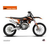 Kit Deco Moto Cross Trophy KTM 450 SXF Noir Orange