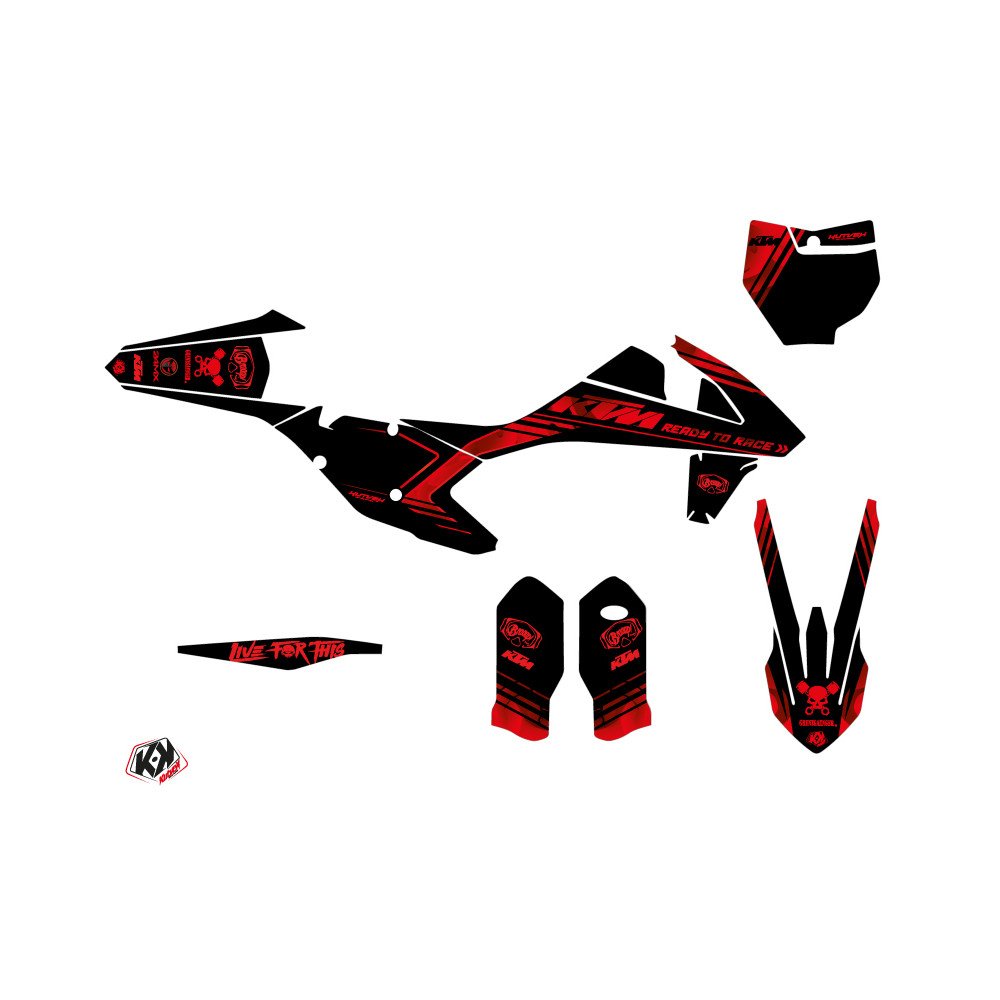 Kit Deco Moto Cross Replica Thomas Corsi 2019 KTM 450 SXF