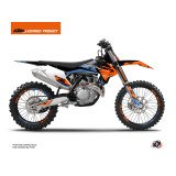 Kit Deco Moto Cross Skyline KTM 450 SXF Bleu