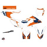 Kit Deco Moto Cross Gravity KTM 350 FREERIDE Bleu