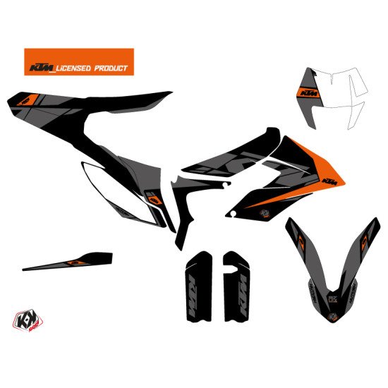 Kit Deco Moto Cross Reflex KTM 350 FREERIDE Noir