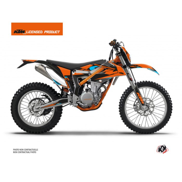 Kit Deco Moto Cross Reflex KTM 350 FREERIDE Orange