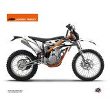 Kit Deco Moto Cross Retro KTM 350 FREERIDE Noir