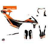 Kit Deco Moto Cross Rift KTM 690 ENDURO R Noir Orange