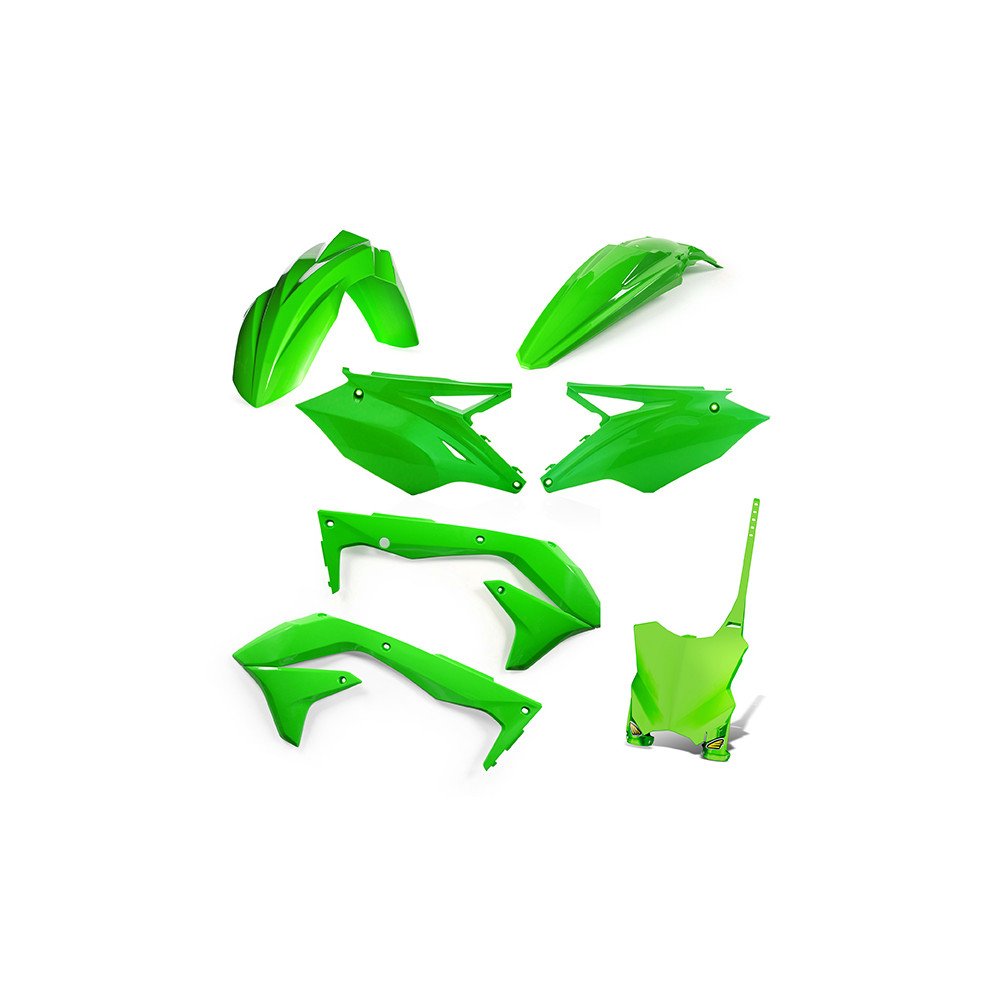 Kit Plastique Cycra 5 Elements KAWASAKI KXF450 18 - Vert