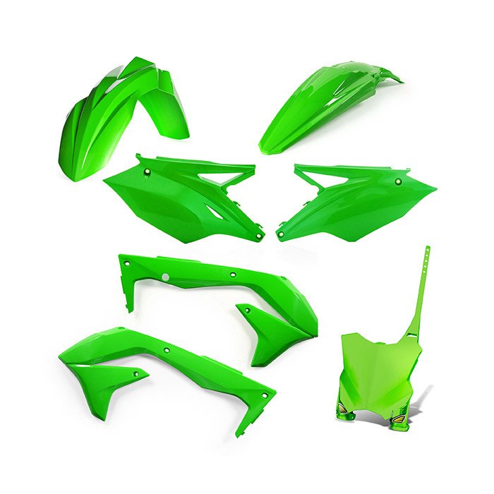 Kit Plastique Cycra 5 Elements KAWASAKI KXF450 18 - Vert