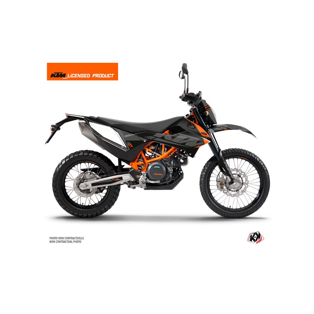 Kit Deco Moto Cross Reflex KTM 690 ENDURO R Noir