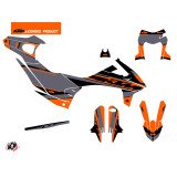 Kit Deco Moto Cross Breakout KTM 690 SMC R Gris