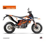 Kit Deco Moto Cross Gravity KTM 690 SMC R Bleu