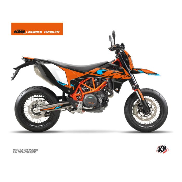 Kit Deco Moto Cross Reflex KTM 690 SMC R Orange