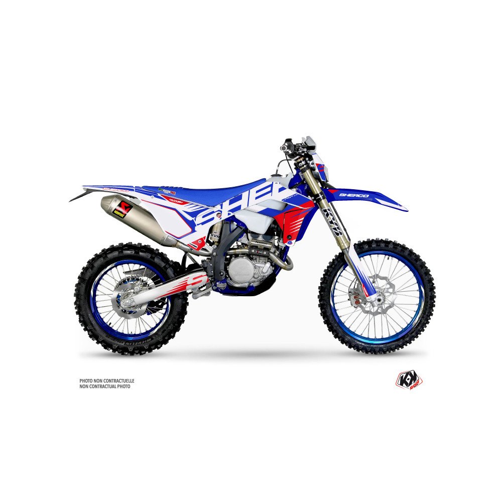 Kit Deco Moto Cross Fast Sherco SE / SEF Rouge