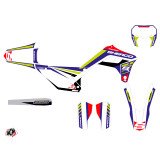 Kit Deco Moto Cross Stam Sherco SE / SEF Blanc