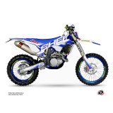 Kit Deco Moto Cross Fast Sherco SE / SEF Blanc