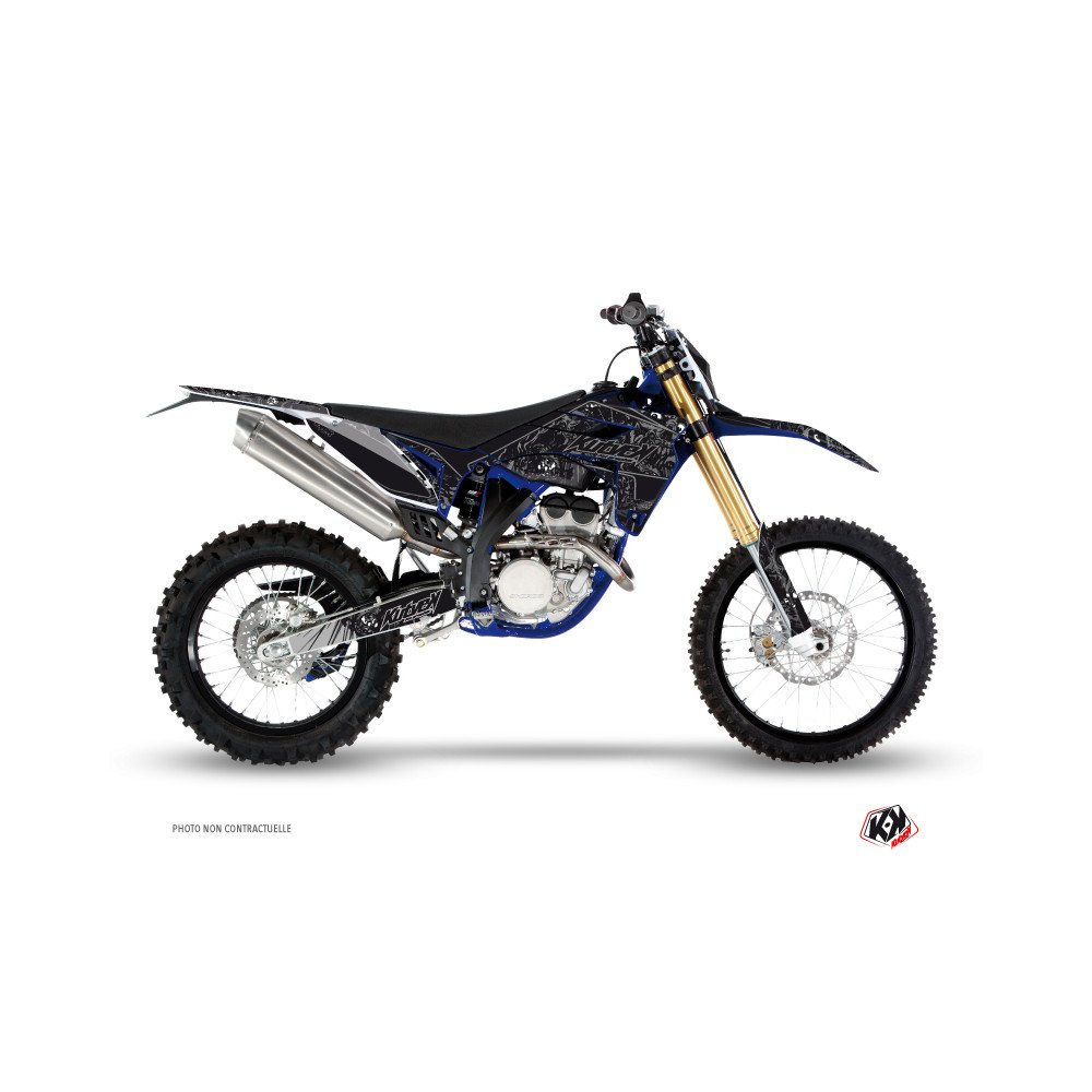 Kit Deco Moto Cross Zombies Dark Sherco 450 SEF R Noir