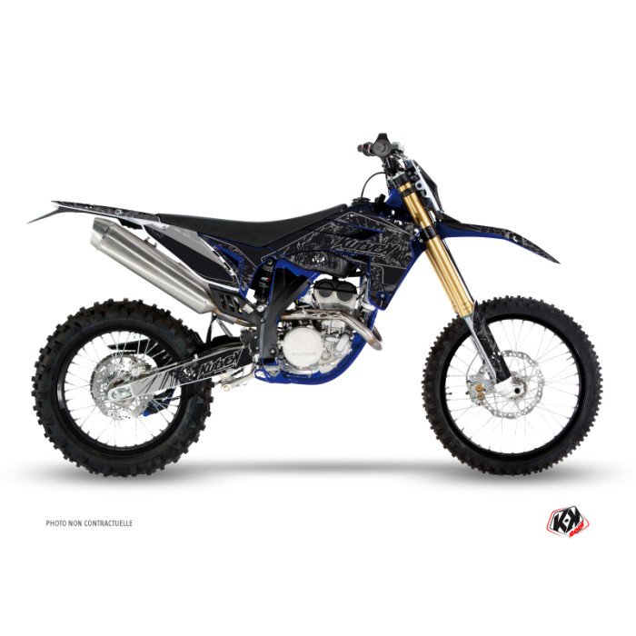 Kit Deco Moto Cross Zombies Dark Sherco 450 SEF R Noir