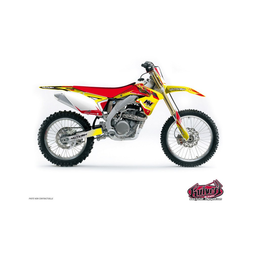 Kit Deco Moto Cross Pulsar Suzuki 85 RM Rouge