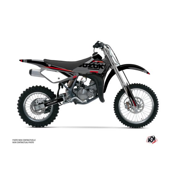 Kit Deco Moto Cross Grade Suzuki 85 RM Noir